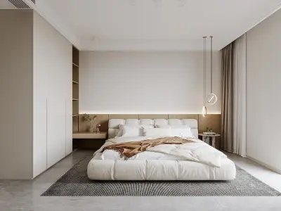 Modern style home space design 3D model