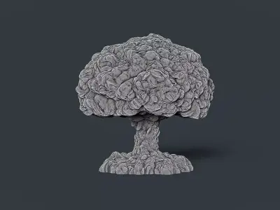 Atomic Bomb Explosion RoZ 3D print model