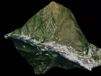 Andorra La Vella - Andorra 3D model