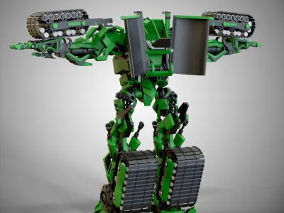 Transformatic Robot 3D model