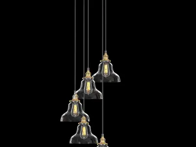 BOULANGERIE ROUND PENDANT 3D model