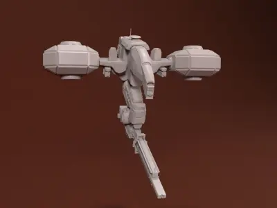 28mm Escort Drone - Wasp 3D print model