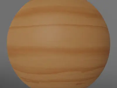 Seamless PBR Wood - Cherry Light 001 Texture