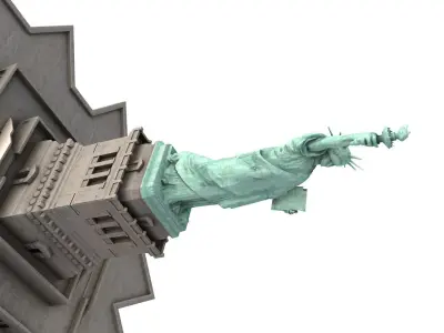 Statue Of Liberty 3D model