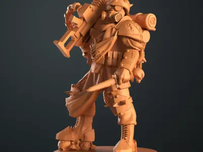 Traitor stormtrooper squad x10 3D print model