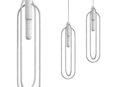 TUBE 01 Low-poly 3D model