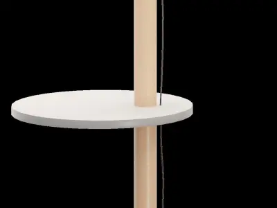 Floor  Lamp Unicast Oldschool 3D model