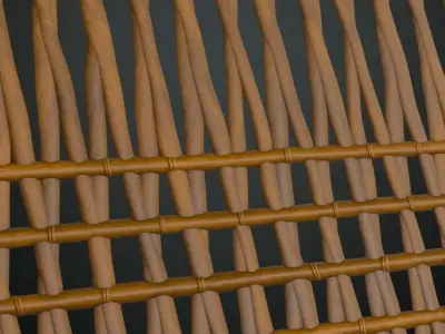 Diamond-Cut Cedar Shingle Siding PBR Seamless Texture