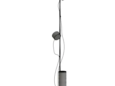 Post Floor Lamp 3D model