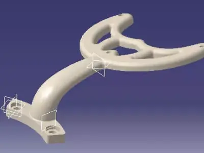 Ceiling Fan Blade Bracket 3D print model