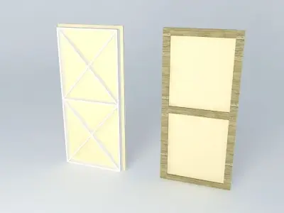 Shed Door Free 3D model