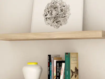 Family Kitchen Set 02 3D model