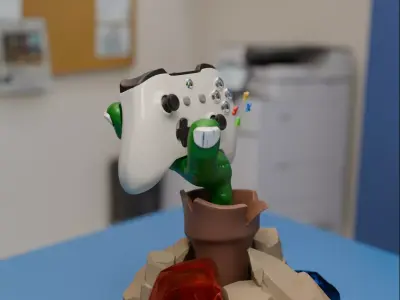 Zombie Hand Controller stand 3D print model