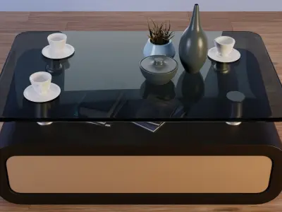 Coffee Table PART6 3D model