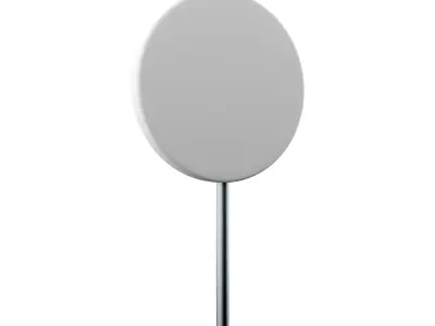 3d Turn Right Traffic Road Sign 3D model