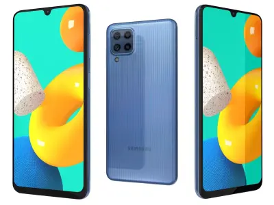 Samsung Galaxy M32 Light Blue 3D model