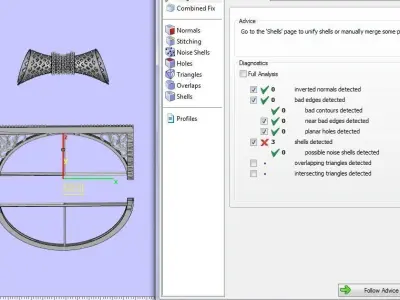 053 - Light Weight Ladies Bracelet 3D print model