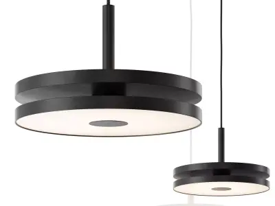 Led Machine Suspension Lamp 3D model