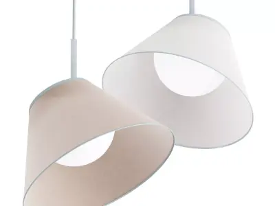 Luceplan Cappuccina  Hanging lamp 3D model