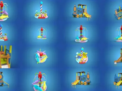 Playground for kids Pack 1