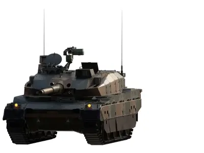 japanese type 10 main battle tank 3D model