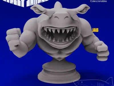 Street Sharks - Jab - Animated Series 3D print model