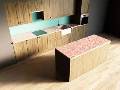 58-Kitchen10 texture 5 3D model