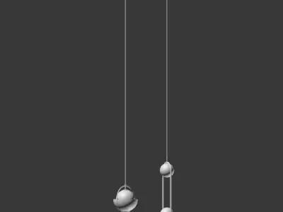 Ceiling Light Collection  3D model