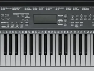3D Digital Keyboard 3D model