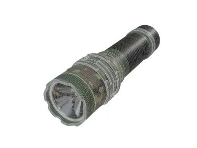 Tactical Flashlight 3D model