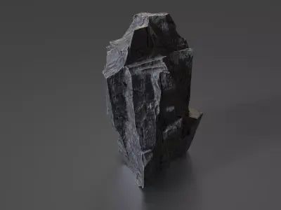 Cliff Rock 006 Low-poly 3D model