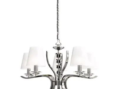 Hanging chandelier IDEAL LUX 066448 PEGASO 3D model