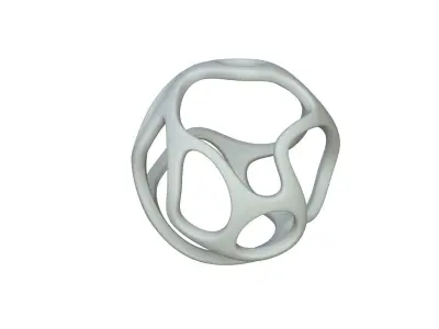 SciFi Cube Object No 26217 Low Poly Shape Texture