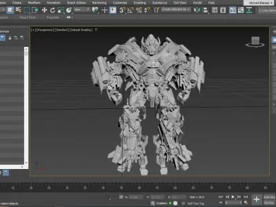 Transformer Ironhide High Quality 3Ds Model  3D model