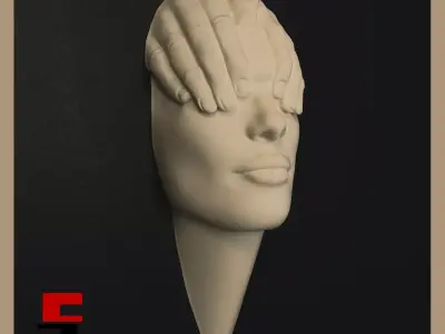 Abstract Art Smile Face WallArt Lucid Dream The Windows 3D print model