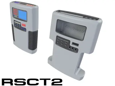 Rick Sternbach TNG Concept Tricorders 1 and 2 3D print model