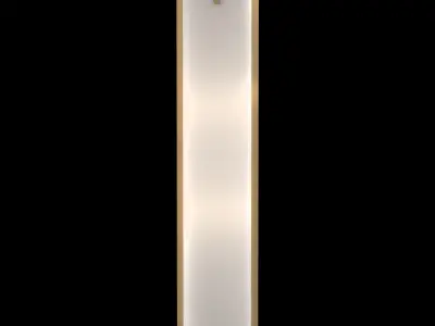 Calliope Tall Bath Light 3D model