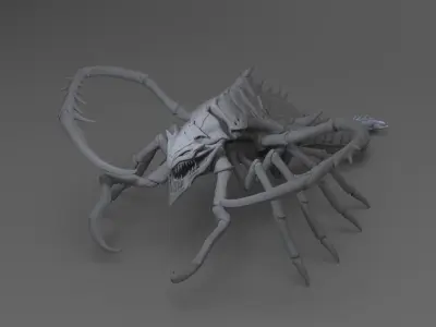 StarCraft2 Defiler 3D print model