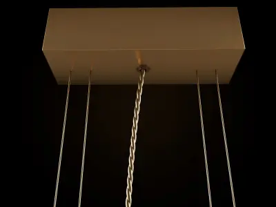 Counterweight Pendant  Roll and Hill  3D model