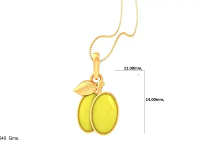 Kids Pendants 3dm STL OBJ FBX Renders Details 3D print model 13