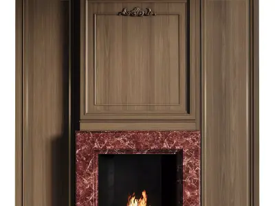 Fireplace 43 3D model