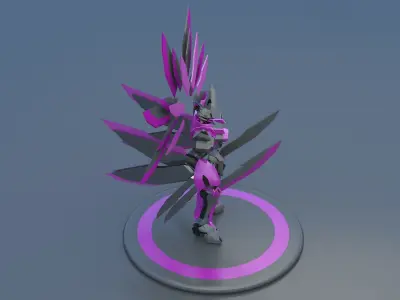 Mech Robot Cyborg EvolutIon  3D model