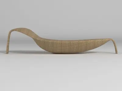 Dedon Leaf Chair 3D model