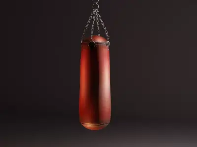 Boxing Bag Free 3D model