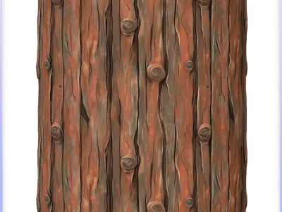 Stylized Wood Seamless Texture Texture 15