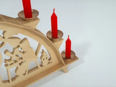 flying buttress SCHWIBBOGEN    3D model