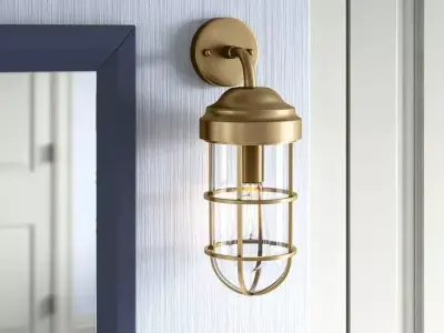 Ediline Armed Sconce Free 3D model