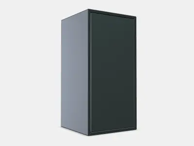 EKET Cabinet w door and 1 shelf 2 Low-poly 3D model