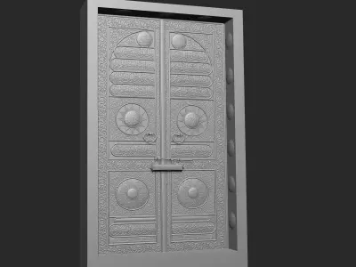 Kaaba door 3D print model