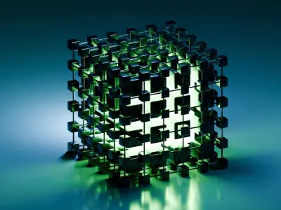 Abstract Sci-Fi Model 3D model